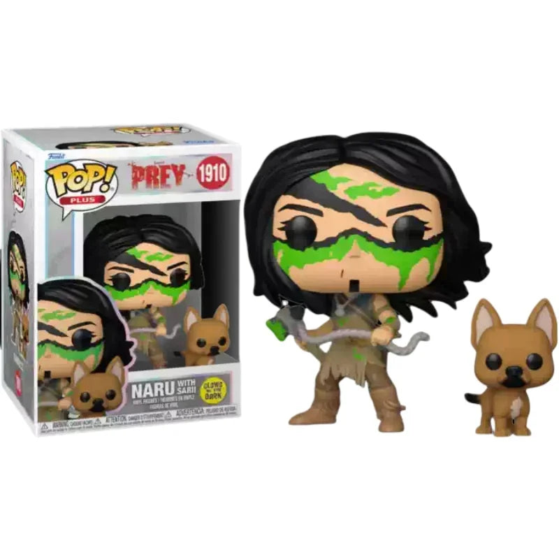 Genuine Funko Pop Prey Feral Predator Action Anime Figurines Doll Naru Noctilucent Statue Doll Decor Global Limited Collect Toy