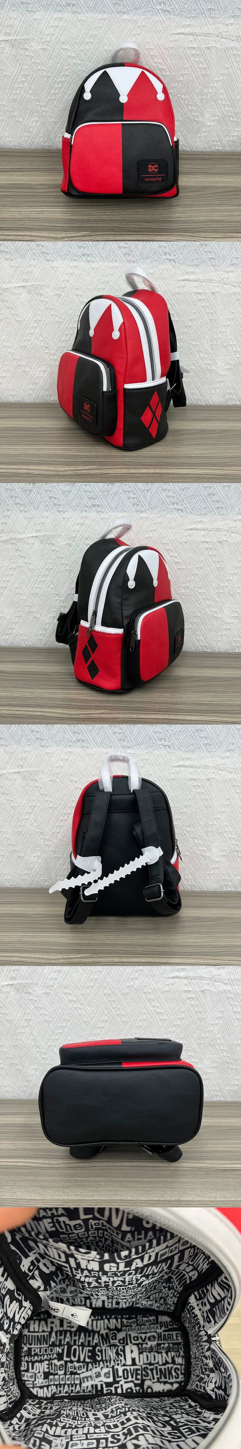 Loungefly Backpack Spider Man Gwen Infinite Legends Iron Man Fashion Anime Backpack For Boys And Girls Mini Kids School Bag