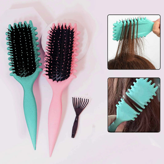 1PCS Curly Hair Definition Styling Brush Wrinkle Removal Hair Brush Entangled Wet Curly Hair Comb Styling Curly Hair Tool