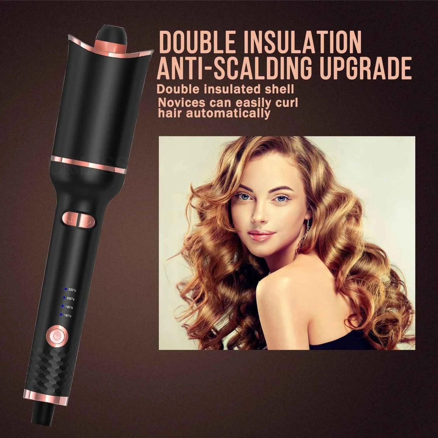 Automatically Hair Curler Automatic Looper Wavy Crimping Curl Tool