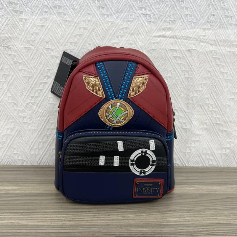 Loungefly Backpack Spider Man Gwen Infinite Legends Iron Man Fashion Anime Backpack For Boys And Girls Mini Kids School Bag