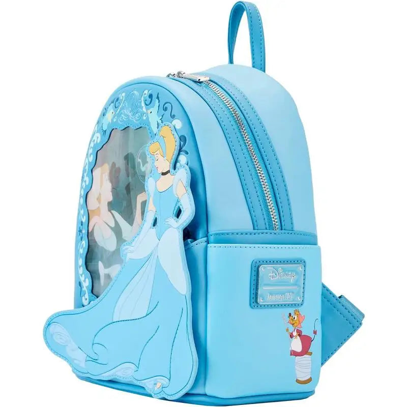 Disney Loungefly Cinderella Princess Backpack - Lens Effect Daypack, Girl'S Fashionable School Bag Collectible Gift