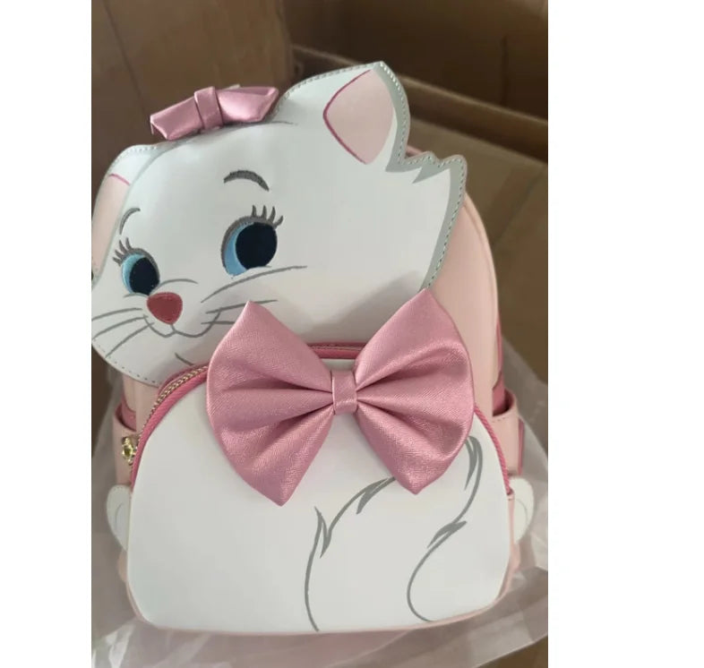 Disney Loungefly Mickey And Minne Dumbo Pixar Up Double Strap Shoulder Bag Purse School Backpack Knapsack Kids Girls Gifts