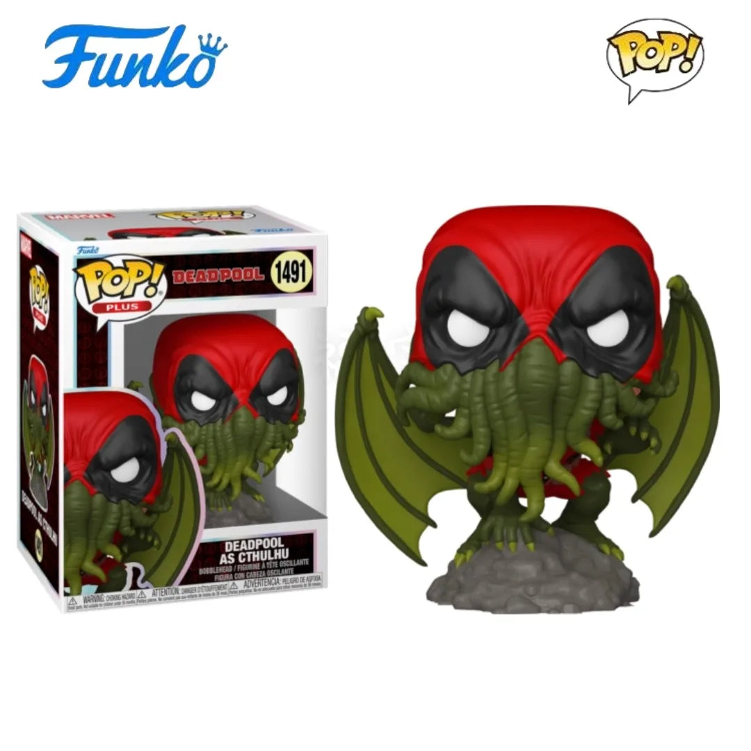Funko POP Original Deadpool Anime Figure Deadpool Plays Jacob Marley Action Figure Toys for Boys Girls Kids Gift