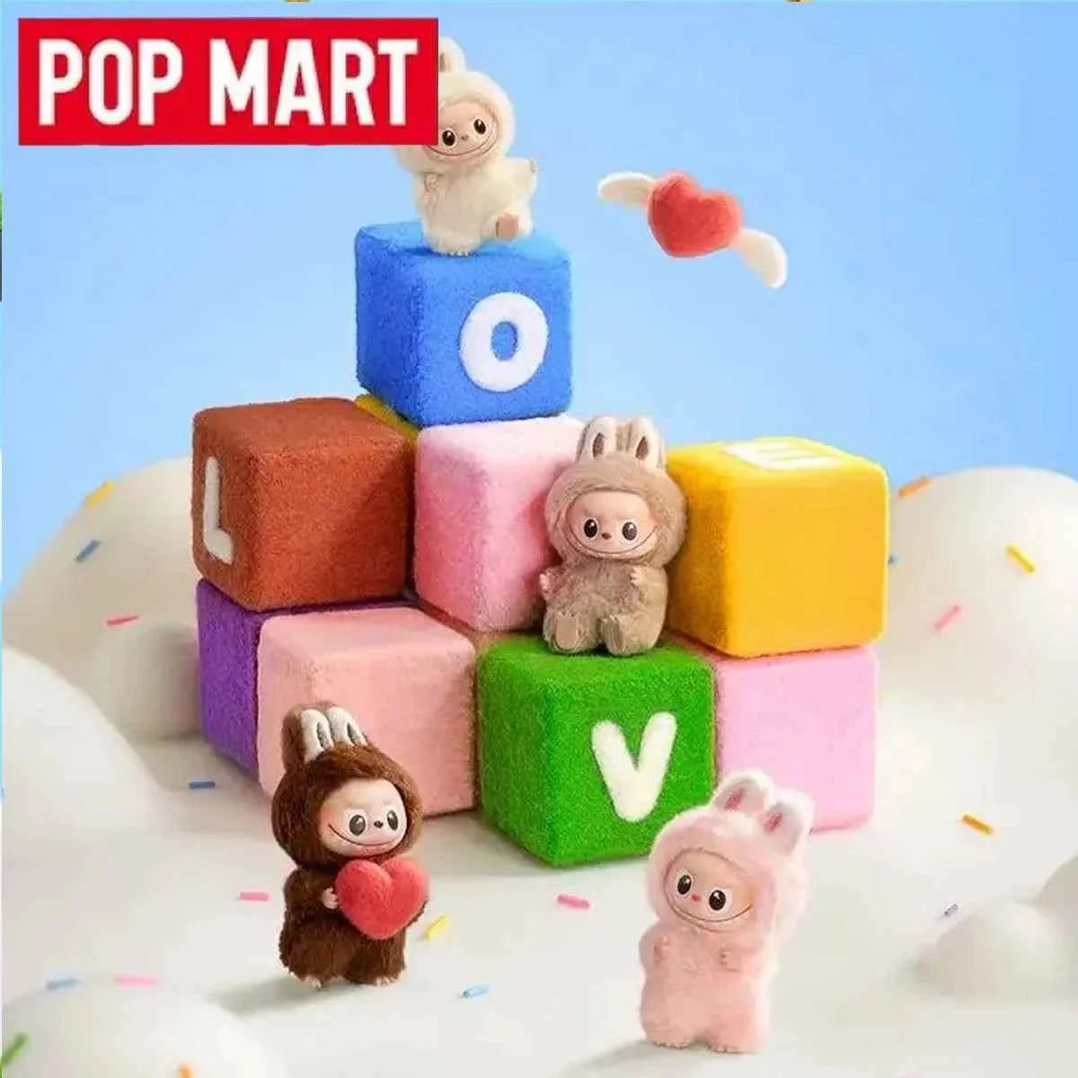Pop Mart Official LABUBU Heart Code Blind Box, 2024 Viral New, Authentic Doll, Worldwide Fast Shipping!