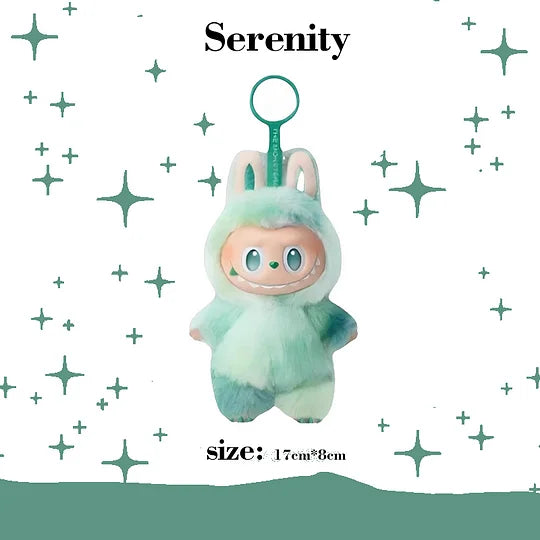 Original Popmart Labubu V1 V2 V3 The Monsters Macaron Have A Seat Big Into Energy Series Blind Box Vinyl Plush Doll Pendant