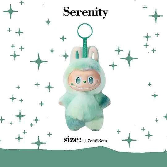 Original Popmart Labubu V1 V2 V3 The Monsters Macaron Have A Seat Big Into Energy Series Blind Box Vinyl Plush Doll Pendant