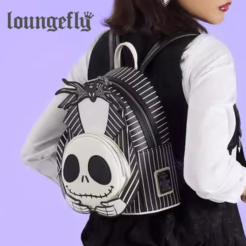 New Loungefly Disney The Nightmare Before Christmas Headless Jack Skellington Mini Backpack