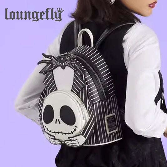New Loungefly Disney The Nightmare Before Christmas Headless Jack Skellington Mini Backpack