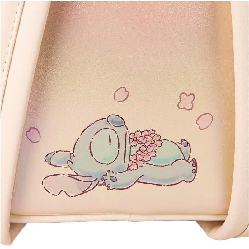 New Loungefly Disney Beauty and The Beast Belle Stained Glass Portrait Mini Backpack Wallet