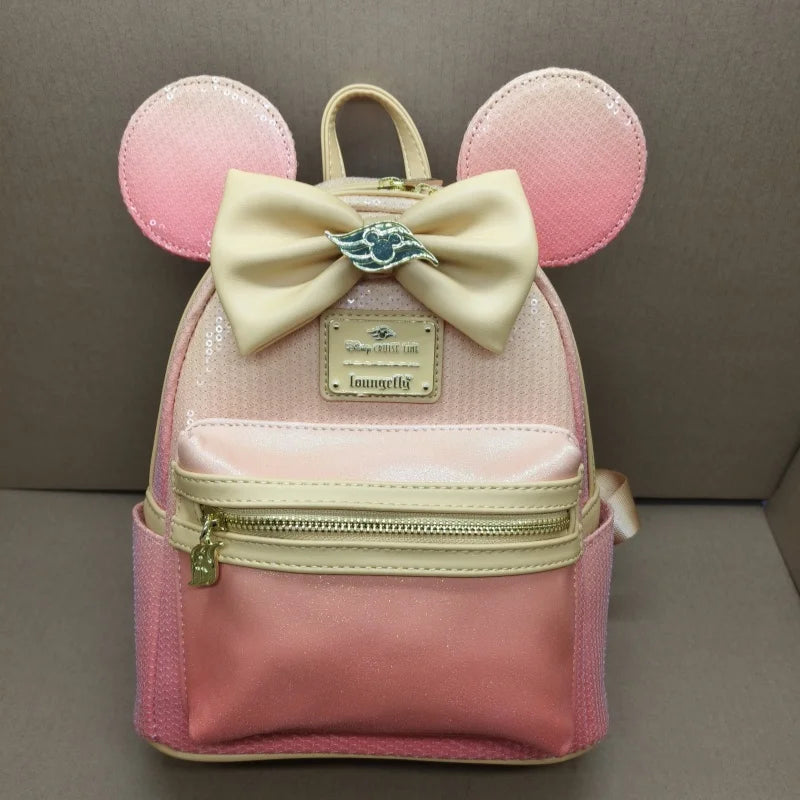 Hot Loungefly Backpack Printed Backpack For Boys And Girls Travel Photography Backpack Fashion Anime Cartoon Mini Backpack