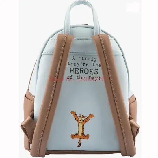 Stock Loungefly Disney Winnie The Poof 95th Anniversay Celebration Toss Womens Double Strap Shoulder Bag Purse Cute Backpack