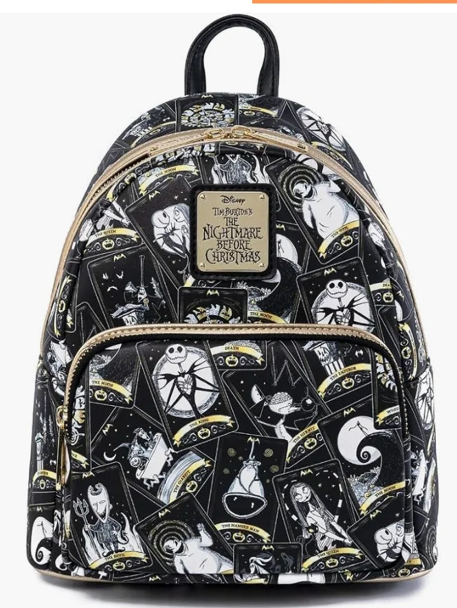 Disney Loungefly Mickey And Minne Dumbo Pixar Up Double Strap Shoulder Bag Purse School Backpack Knapsack Kids Girls Gifts