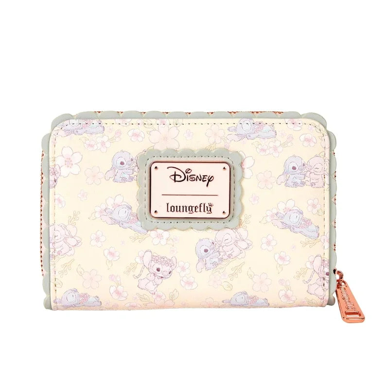 New Loungefly Disney Beauty and The Beast Belle Stained Glass Portrait Mini Backpack Wallet