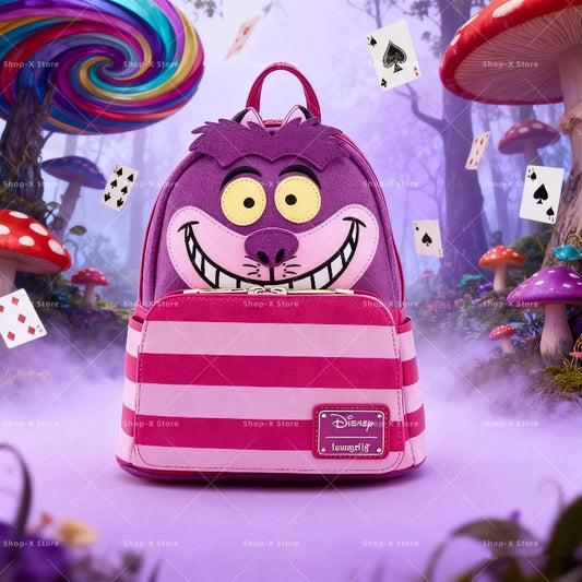 Disney Loungefly Cute Cartoon Backpack - Lightweight Daily Use Girl'S Kawaii School Bag Birthday Gift