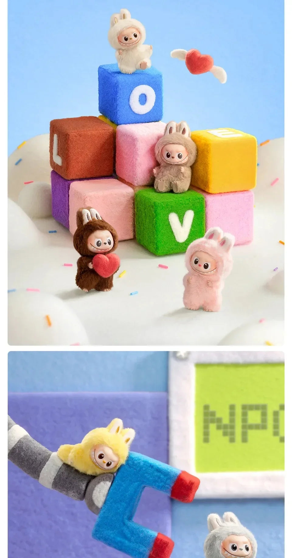 Pop Mart Official LABUBU Heart Code Blind Box, 2024 Viral New, Authentic Doll, Worldwide Fast Shipping!