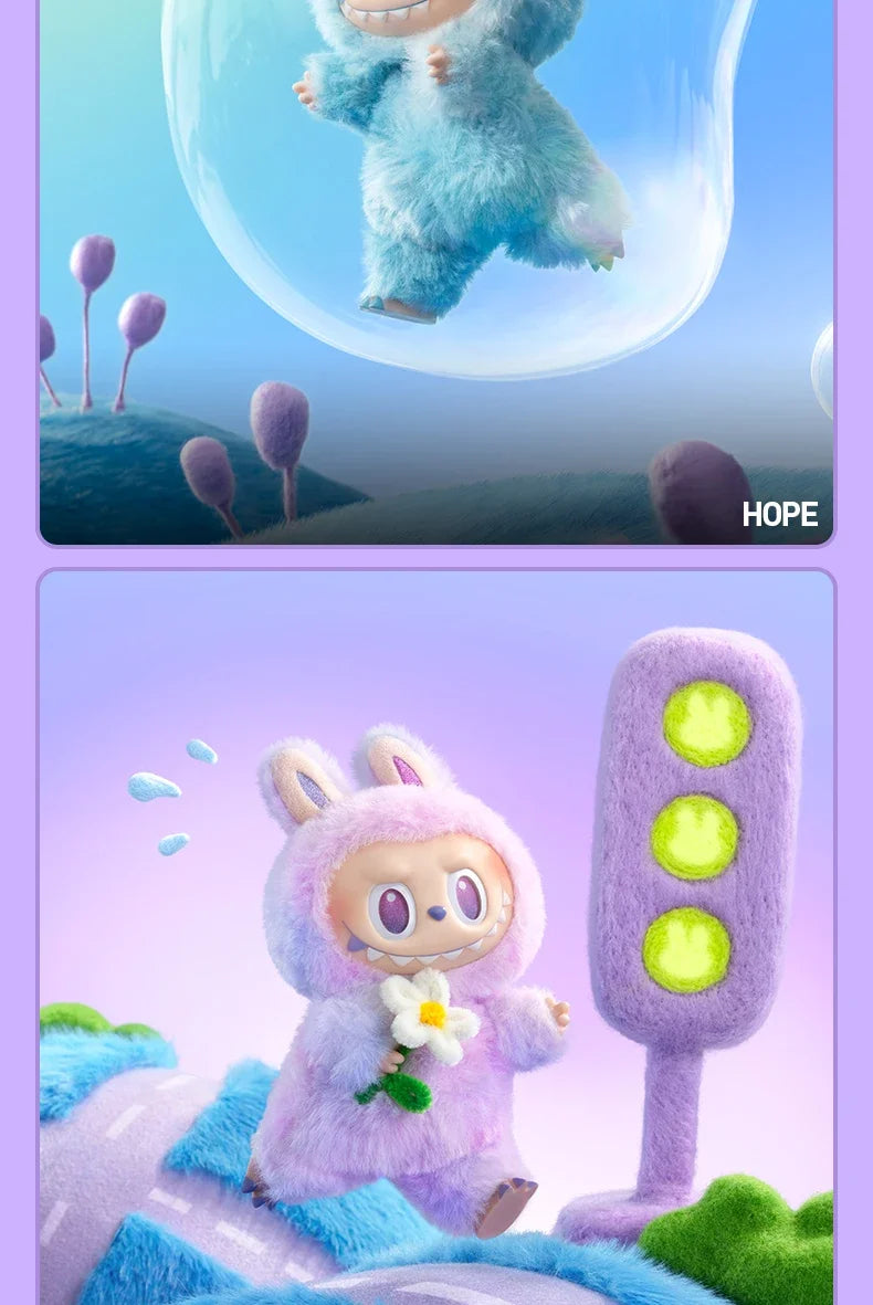 POP MART Labubu THE MONSTERS Big Into Energy Series Blind Box Vinyl Plush Doll Pendant Action Figure Collection Christmas Gift