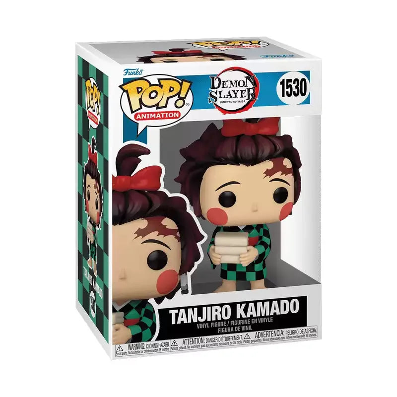 Funko POP Original Demon Slayer: Kimetsu No Yaiba Figures - Rengoku Kyojuro Tanjiro Kamado Nezuko Kamado Collectible Figurines