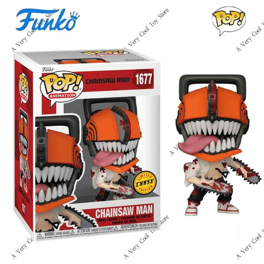 Chainsaw Man 1667 Figures Funko Pop (Chase Variants)Vinyl Figure Collectible Limited Edition Desktop Decoration Model Toy Gift