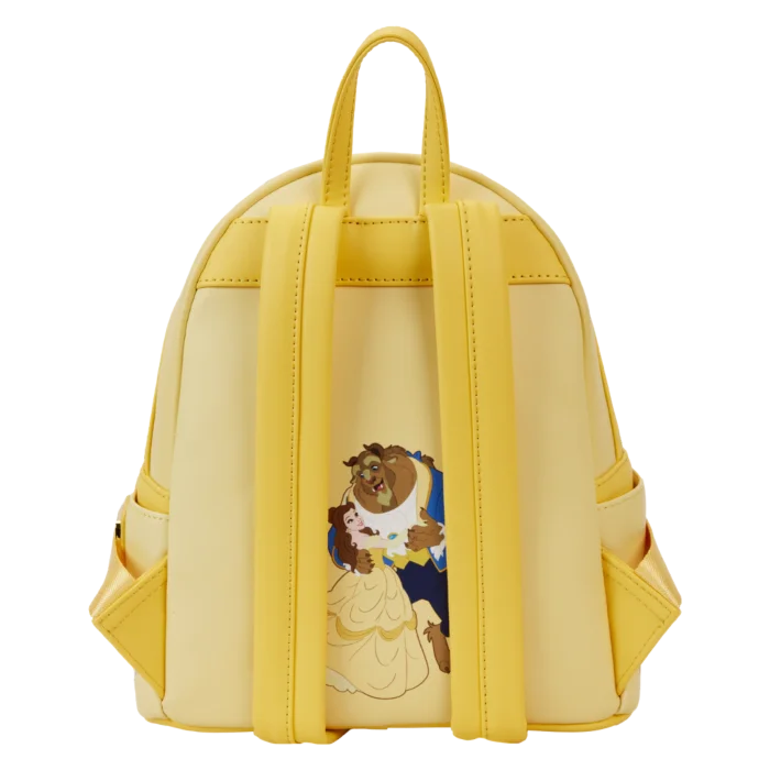 Loungefly Genuine Beauty And the Beast Backpack Waterproof Princess Cinderella Perspective Bag for Girls Animation Cosplay Gift