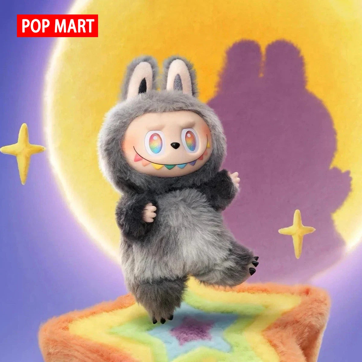 Labubu dolls - Macaron color, 100% genuine. It's the perfect gift for children, family and friends.