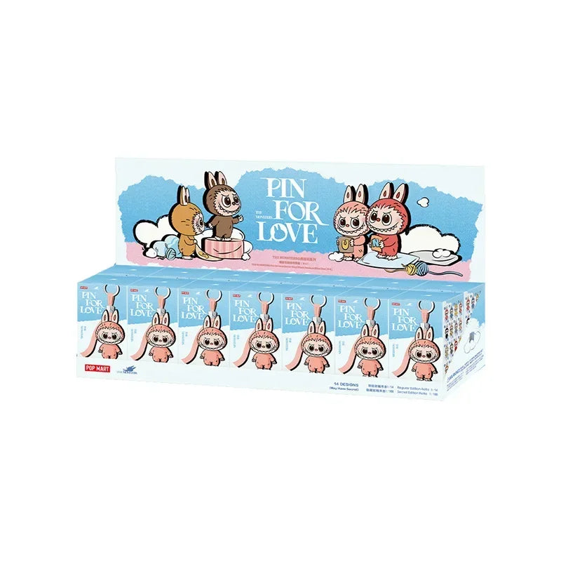 Pop Mart Official LABUBU Heart Code Blind Box, 2024 Viral New, Authentic Doll, Worldwide Fast Shipping!