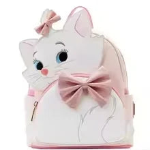 New Loungefly Disney The Aristocats Sleeping Marie Toulouse Berlioz Mini Backpack Student Bag Girl Gifts Cute Children Backpack