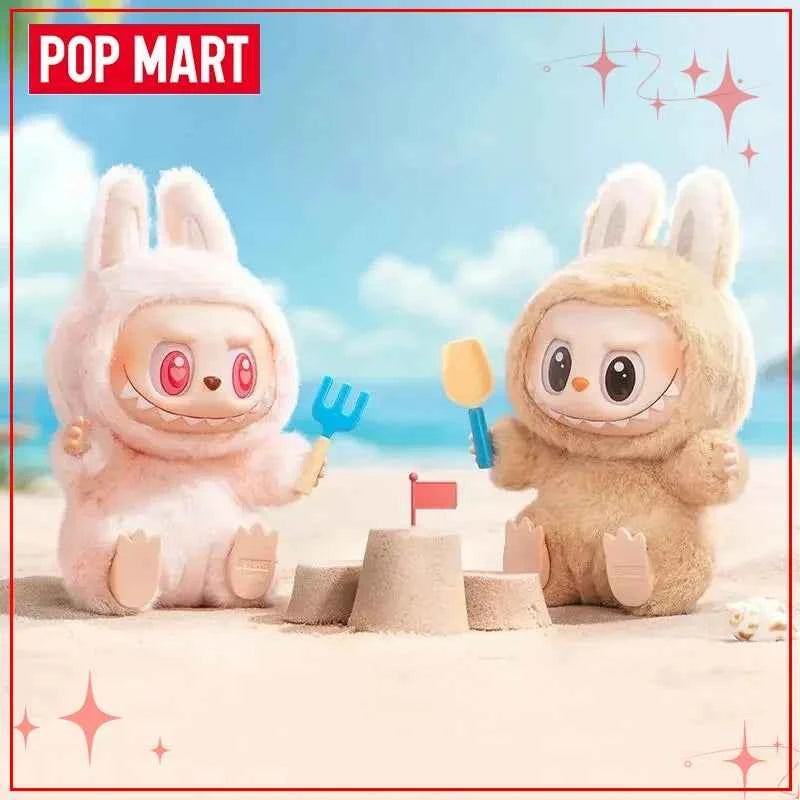 Original Popmart Labubu V1 V2 V3 The Monsters Macaron Have A Seat Big Into Energy Series Blind Box Vinyl Plush Doll Pendant