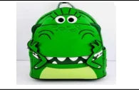 Disney Loungefly Stitch Mickey Mouse Sleeping Curse Pixar Up Double Strap Shoulder Bag Purse School Backpack Backpack kids Gifts