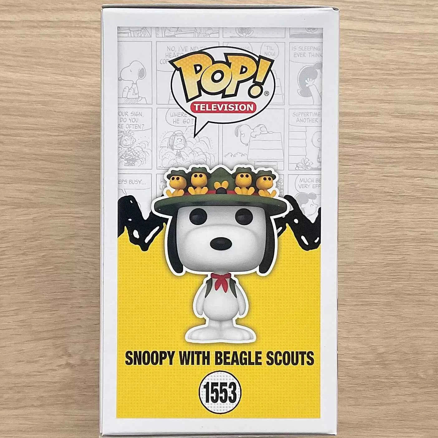 Funko Pop Anime Figure Snoopy with Beagle Scouts Vinyl Figures 3.75 inches Model Toy Collectible Limited Edition Figures Gift