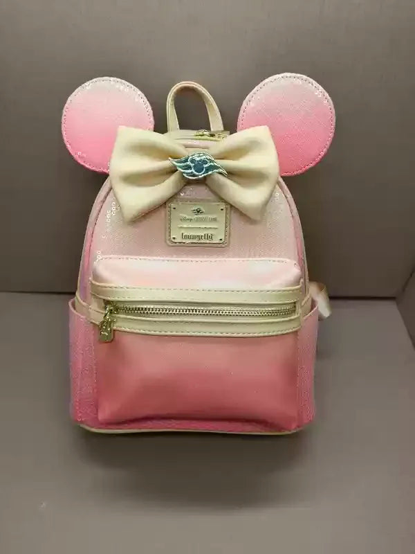 Hot Loungefly Backpack Printed Backpack For Boys And Girls Travel Photography Backpack Fashion Anime Cartoon Mini Backpack