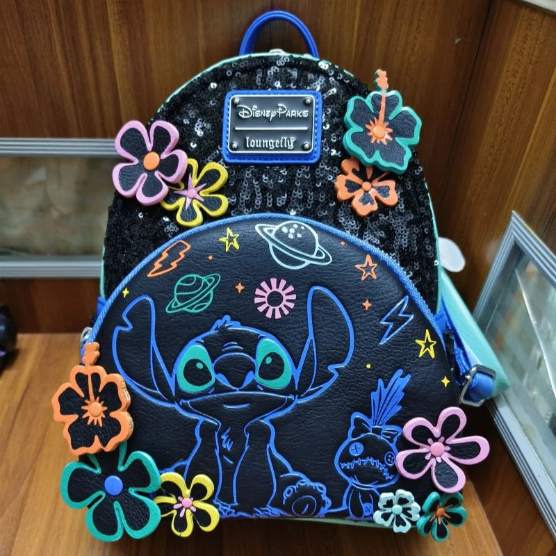 Hot Loungefly Backpack Printed Backpack For Boys And Girls Travel Photography Backpack Fashion Anime Cartoon Mini Backpack