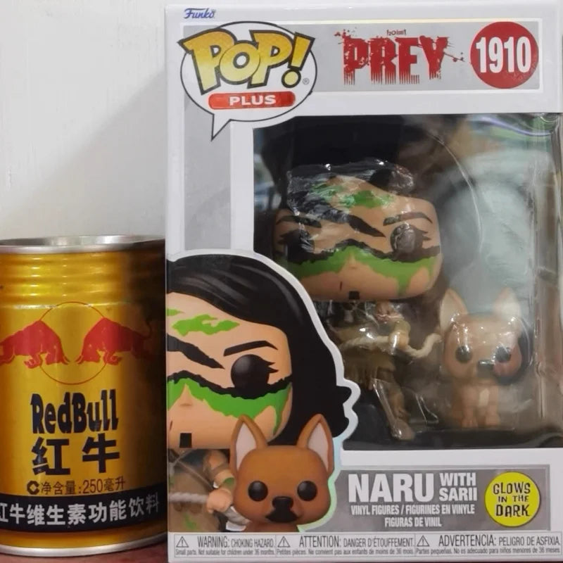 Genuine Funko Pop Prey Feral Predator Action Anime Figurines Doll Naru Noctilucent Statue Doll Decor Global Limited Collect Toy