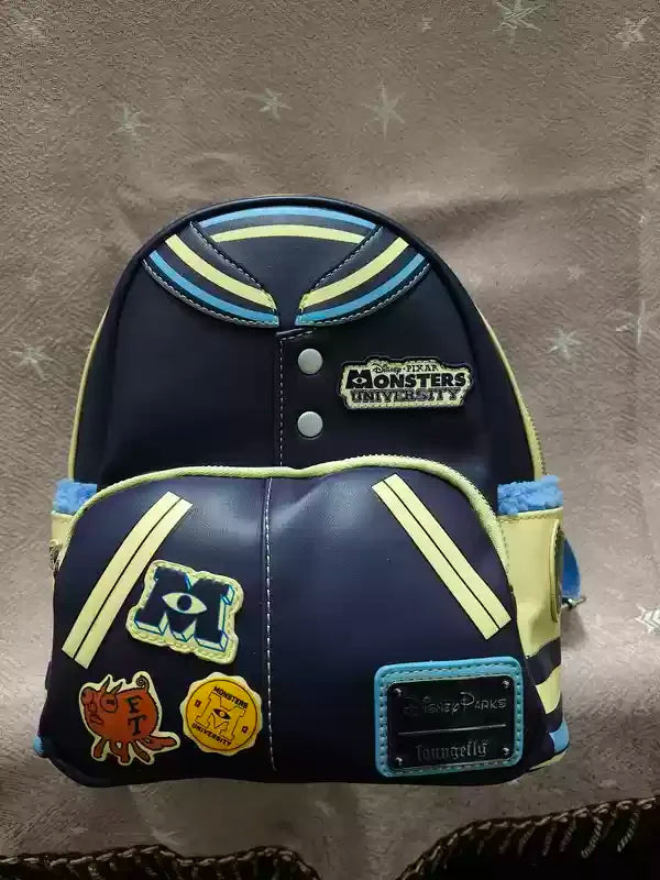 Hot Loungefly Backpack Printed Backpack For Boys And Girls Travel Photography Backpack Fashion Anime Cartoon Mini Backpack