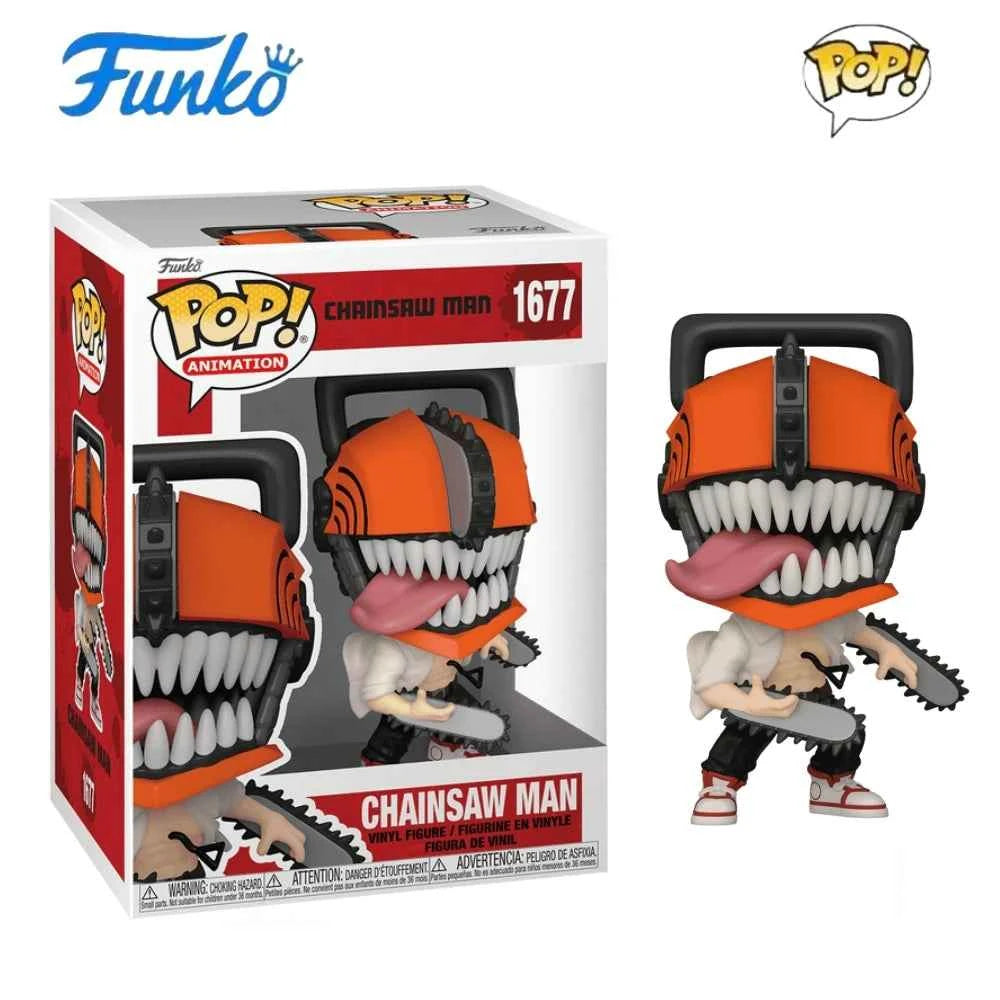 Chainsaw Man 1667 Figures Funko Pop (Chase Variants)Vinyl Figure Collectible Limited Edition Desktop Decoration Model Toy Gift