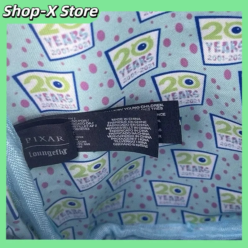 Loungefly Pixar Monsters Mike & Sulley Mini Backpack - Cute Side Bag For Women Teen Girl Accessory Gift