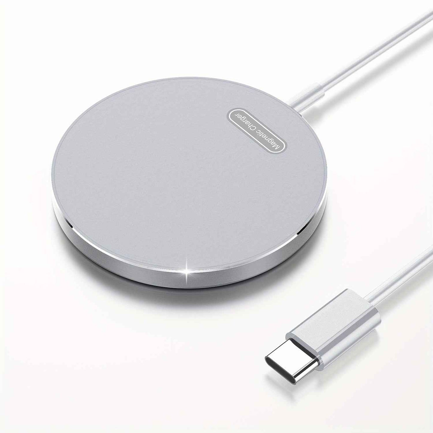 Wireless Charger Charging Station Compact Magnetic Fast Charging Compatible With Apple Mobile Phone 15 14 13 12 Pro Max Series For
 Samsung Galaxy Mobile Phone Series For Airpods3/2 Se