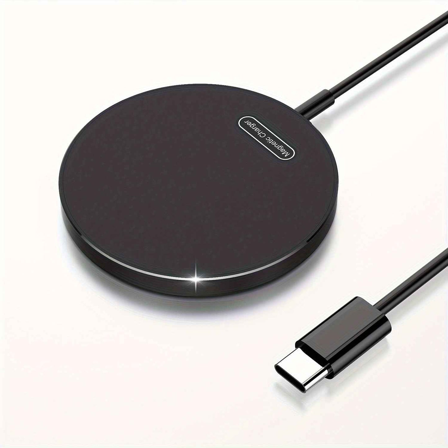 Wireless Charger Charging Station Compact Magnetic Fast Charging Compatible With Apple Mobile Phone 15 14 13 12 Pro Max Series For
 Samsung Galaxy Mobile Phone Series For Airpods3/2 Se